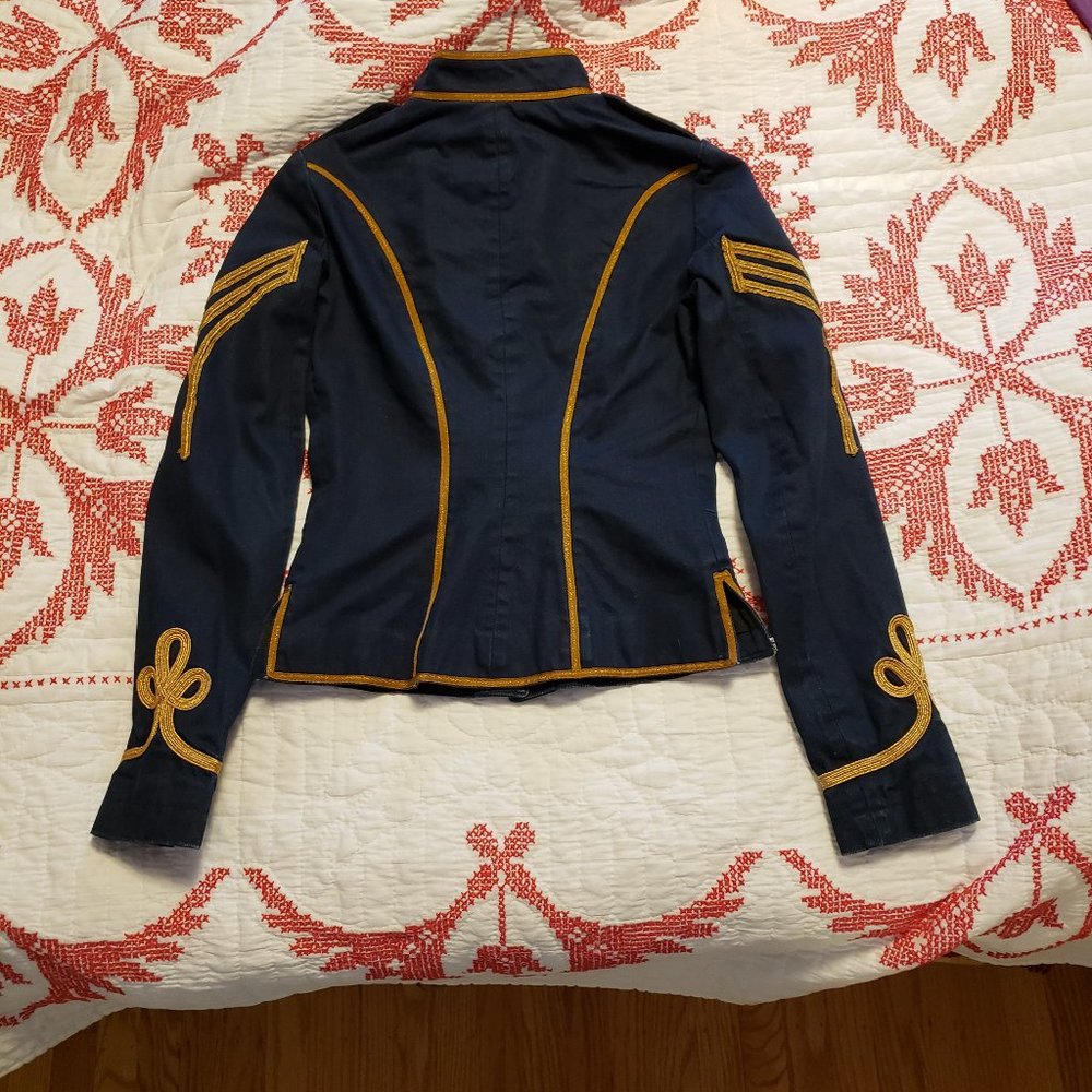 Ralph Lauren Women's Denim Supply Military Officer Jacket - Picture 9 of 12